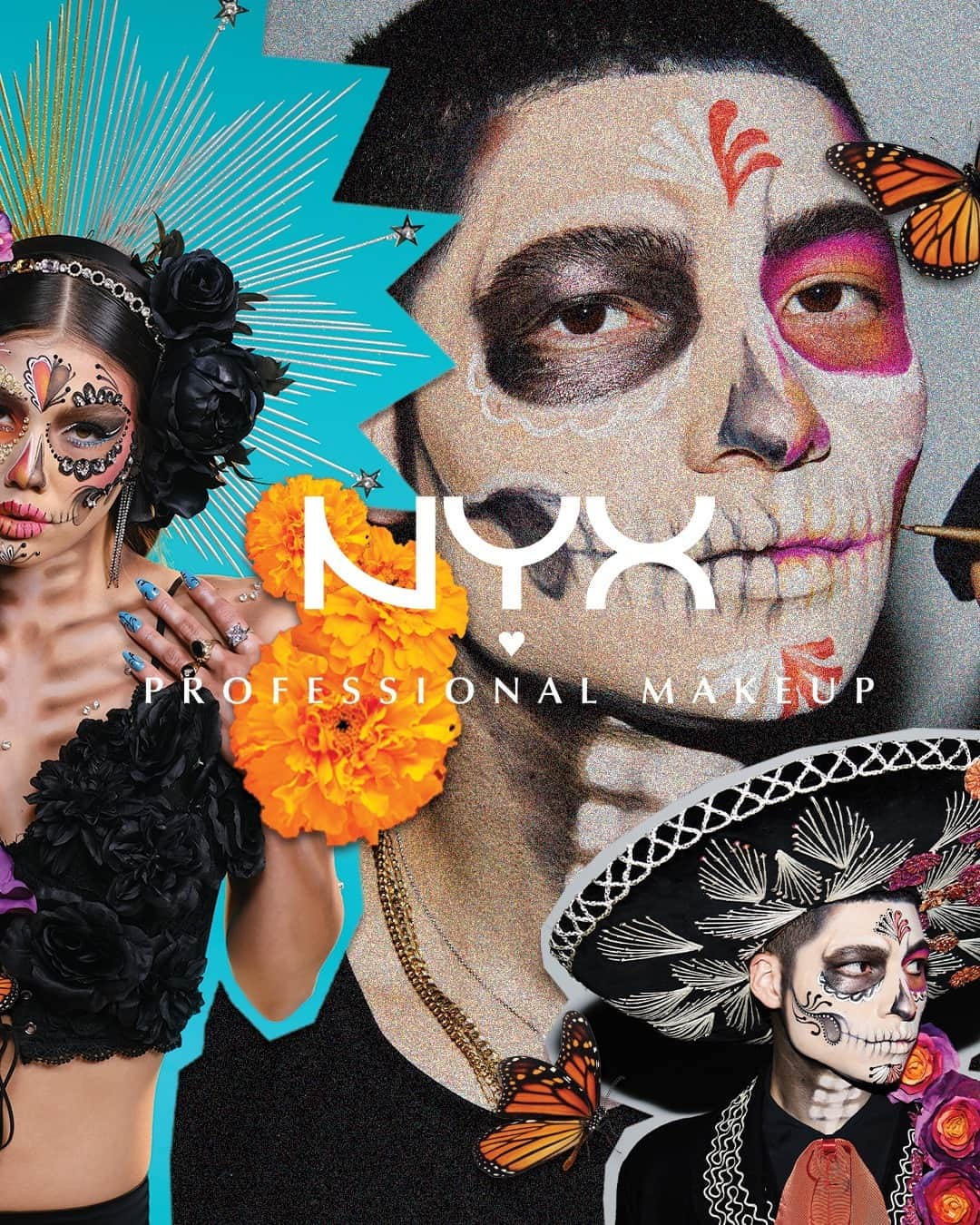 NYX Cosmeticsさんのインスタグラム写真 - (NYX CosmeticsInstagram)「As we close out #HispanicHeritageMonth, we’re beginning the celebration of Día de Muertos ✨ Swipe through to learn more about the historical and cultural significance of this very special holiday celebrated throughout Latin America and the world. 💀🌹 - Para cerrar con broche de oro el mes de la Hispanidad, queremos celebrar con amigos y familiares el Día de Muertos. Descubre más de esta tradición que ha pasado de generación en generación y se ha convertido en un referente a nivel mundial.」10月20日 4時22分 - nyxcosmetics