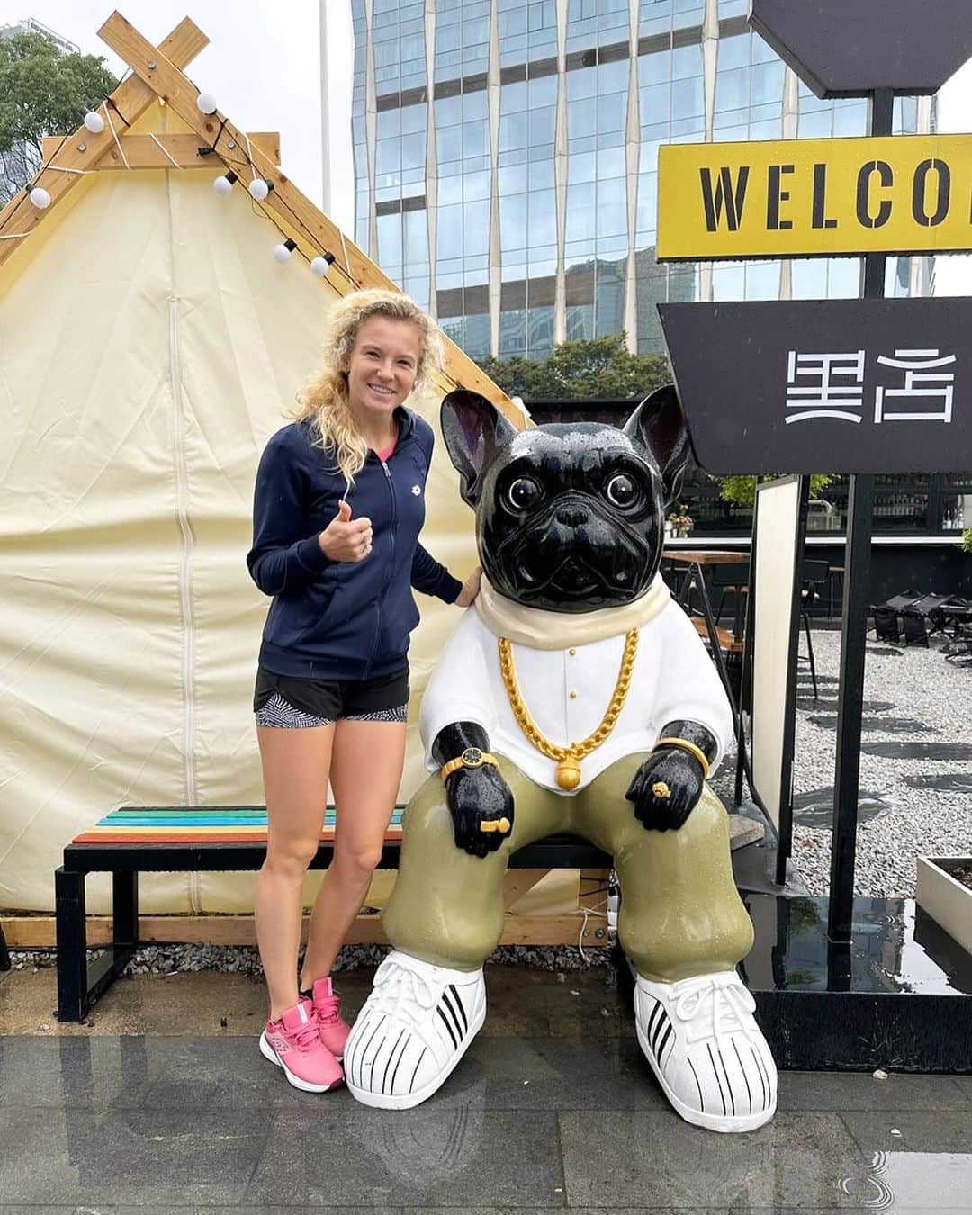 カテリナ・シニアコバさんのインスタグラム写真 - (カテリナ・シニアコバInstagram)「☔️ my next match postponed. See you tomorrow 🎾」10月19日 20時19分 - siniakovakaterina