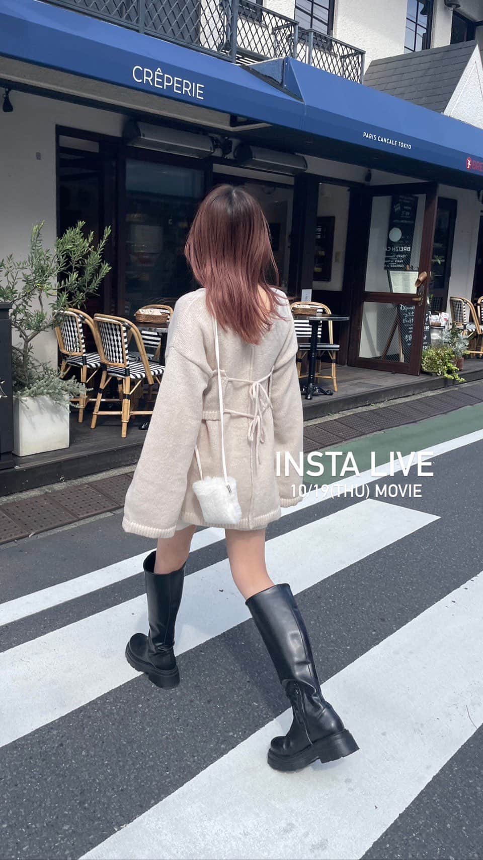 w closetのインスタグラム：「今週店頭入荷の秋の新作を本社よりご紹介♡  《staff》  @am_takan  @mimi_wclo  #wcloset#ダブルクローゼット#wclo_snap#トレンドアイテム#カラーコーディネート#秋ファッション#秋コーディネート#コーディネート#差し色コーデ#秋コーデ#カジュアルコーデ#カラーコーデ#トレンドコーデ#大人カジュアルコーデ#ニット#20代コーデ#ボリューム袖#ニットコーデ#ビックシルエット#ニットコーディネート#ブルーコーデ#ブルーニット#ソックスブーツ#秋靴#ニットワンピース#ニットワンピ#ニットワンピースコーデ#ブラウンコーデ#お揃いコーデ#秋アウター」