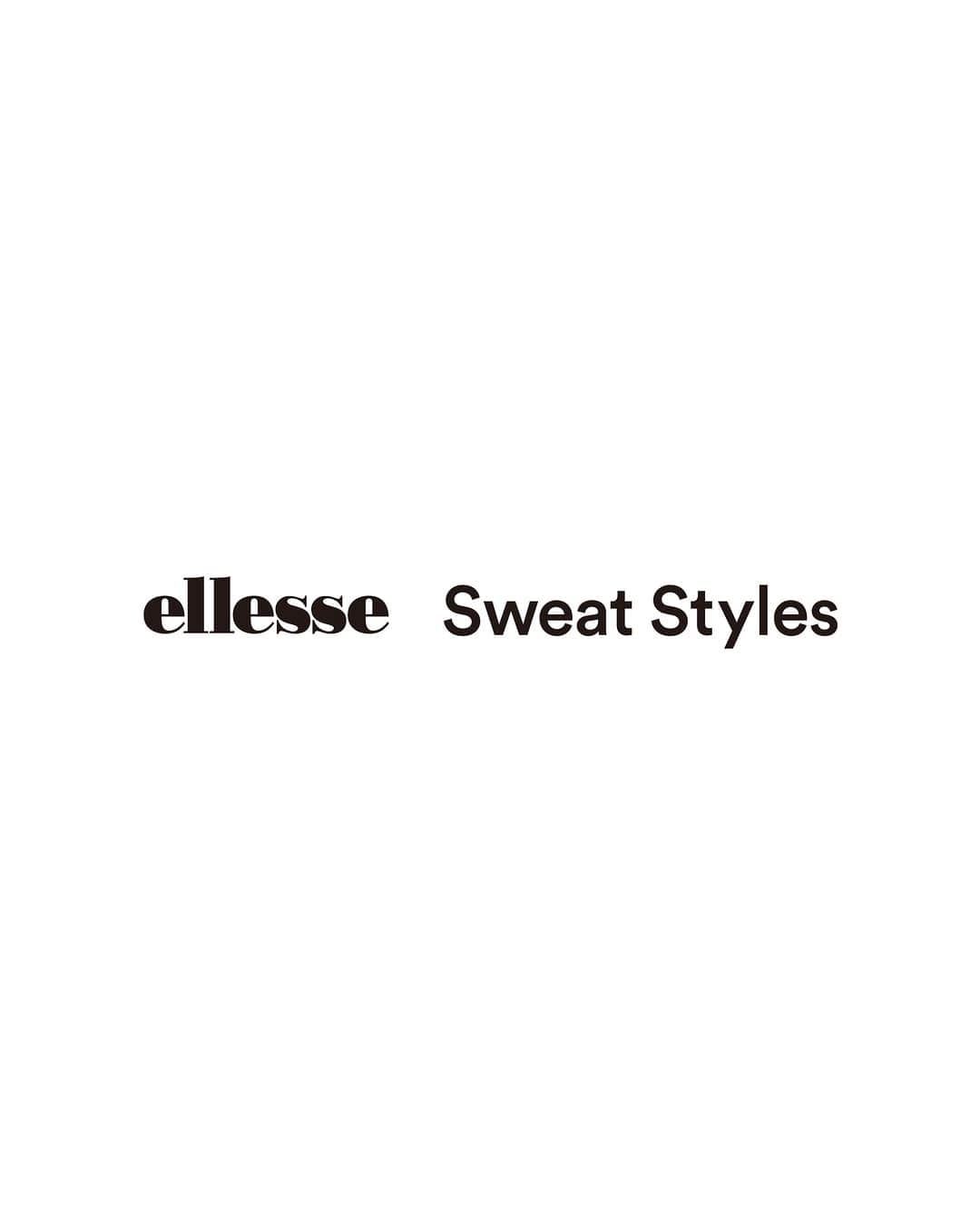 ellesseheritagejpのインスタグラム：「. Sweat Styles.  Available Now.　 Please check our website for more details. . .  #ellesse #ellessejapan #FW23 #KeepitBeautiful #FLOWERS #SweatStyles #playTennis #Tennis #TennisWear #ActiveWear  #テニス #テニスウェア #スポーツウェア #スウェット #エレッセ」