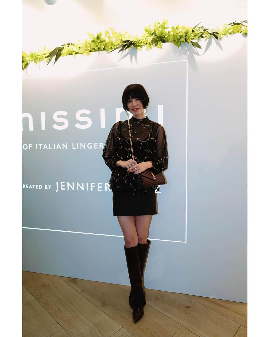 菅原沙樹さんのインスタグラム写真 - (菅原沙樹Instagram)「今夜は、IntimissimiNEWコレクションローンチイベント へ行ってきました💃🌹 ジェイローとのコラボアイテムが初お披露目✨ 基本自己満なのだけど、やっぱり素敵なランジェリーを身につけるだけでテンション上がるし女っぷり上がる気がする。 下着新調しよう！！と、心に誓った夜でした❤️‍🔥 @intimissimiofficial @jlo  #PR  #jloxintimissimi  #thisismenow  #インティミッシミ」10月19日 21時10分 - saki313apo