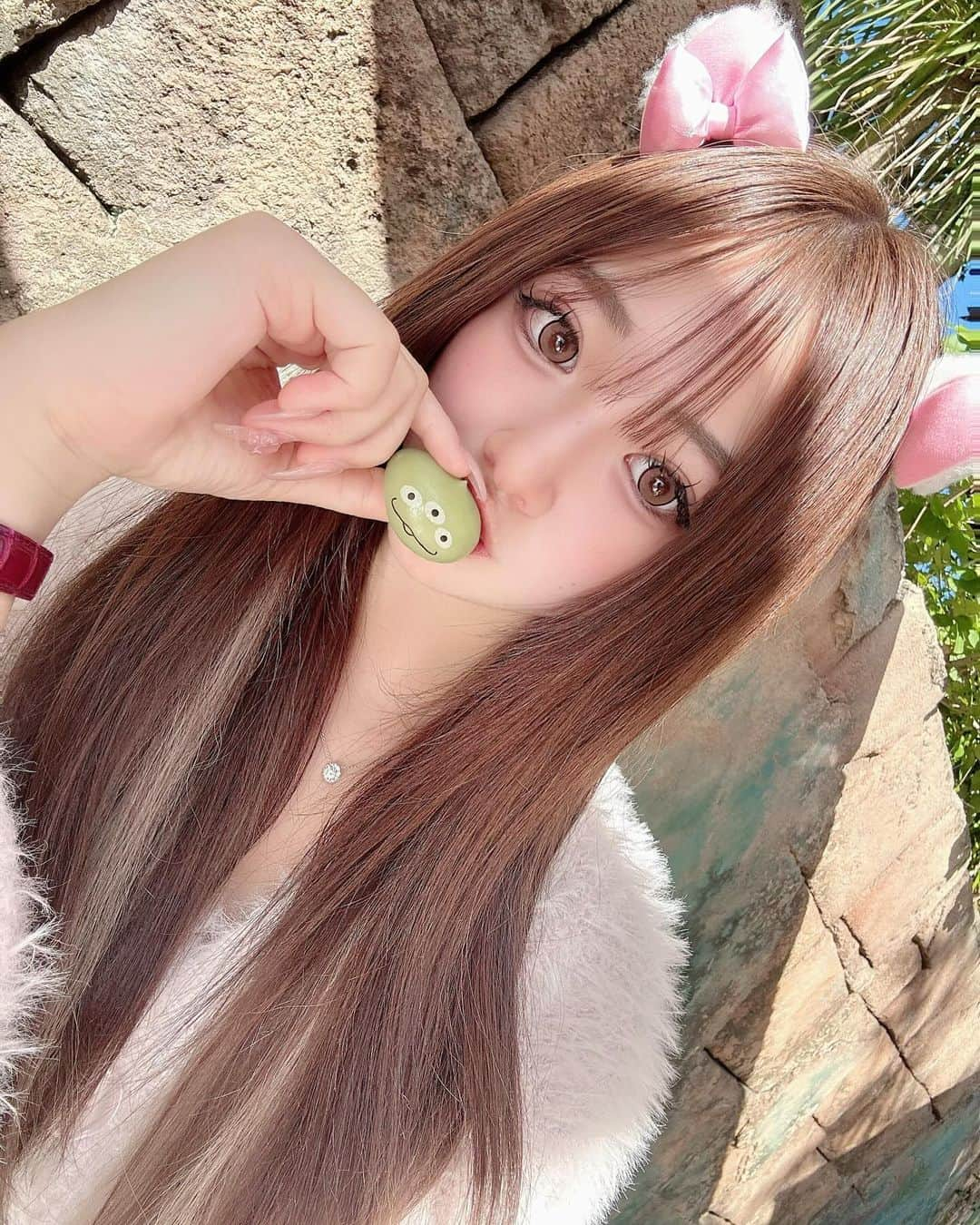 園田乃彩のインスタグラム：「💚 安定のリトルグリーマンだよ👶🏻」