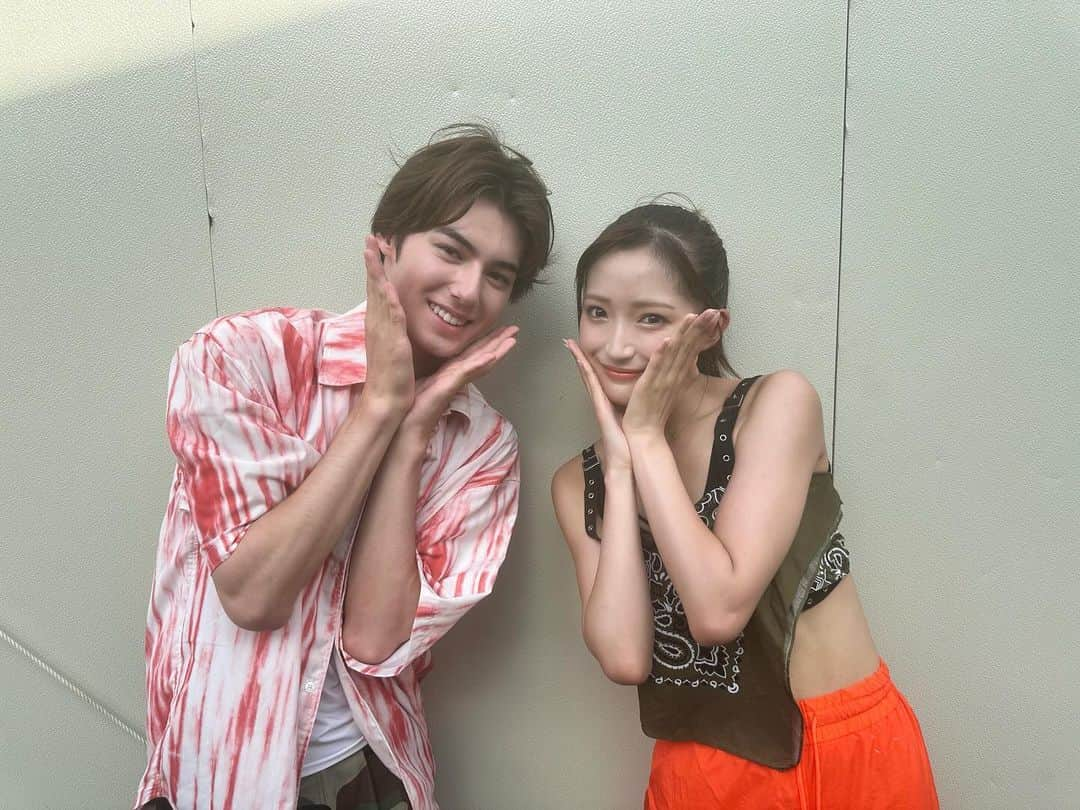 小川桜花さんのインスタグラム写真 - (小川桜花Instagram)「沖縄コレクションで会えたの~♡  @okinawa_collection    #小川桜花 #girls2   #オキコレ  #沖縄   #桜 ちゃん   #翔 くん」10月19日 21時54分 - girls2_yoka_official