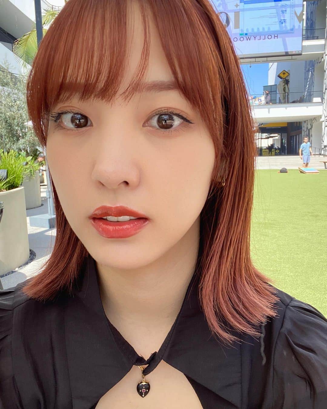 飯窪春菜のインスタグラム：「🖤」