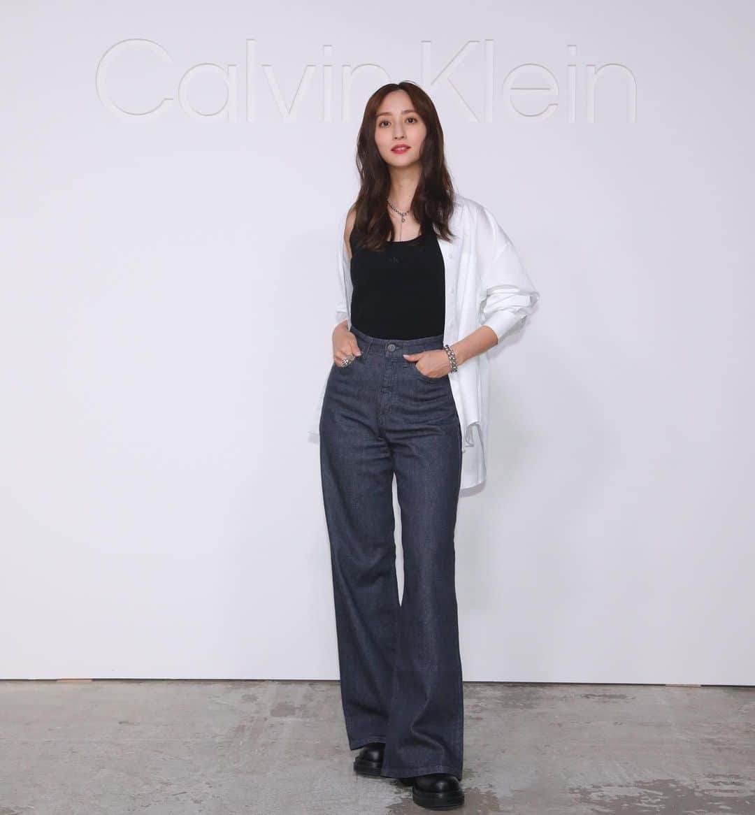 堀田茜さんのインスタグラム写真 - (堀田茜Instagram)「Where Music meets Fashion🪩  @calvinklein #CalvinKlein #PR」10月19日 22時17分 - akanehotta