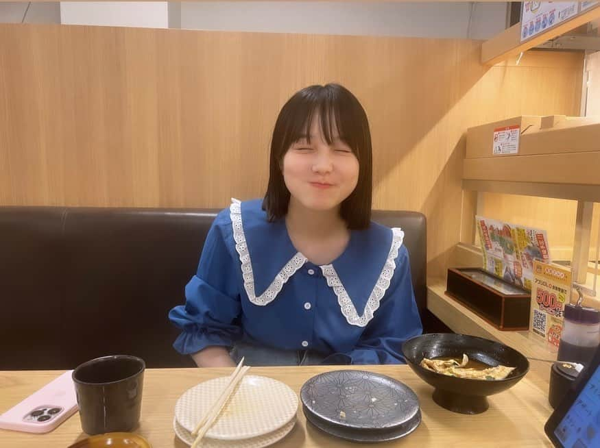 本田紗来さんのインスタグラム写真 - (本田紗来Instagram)「夏の思い出ぱーと1⃣  まちゃんとおすし！🍣🥒」10月19日 22時12分 - sara_honda0404