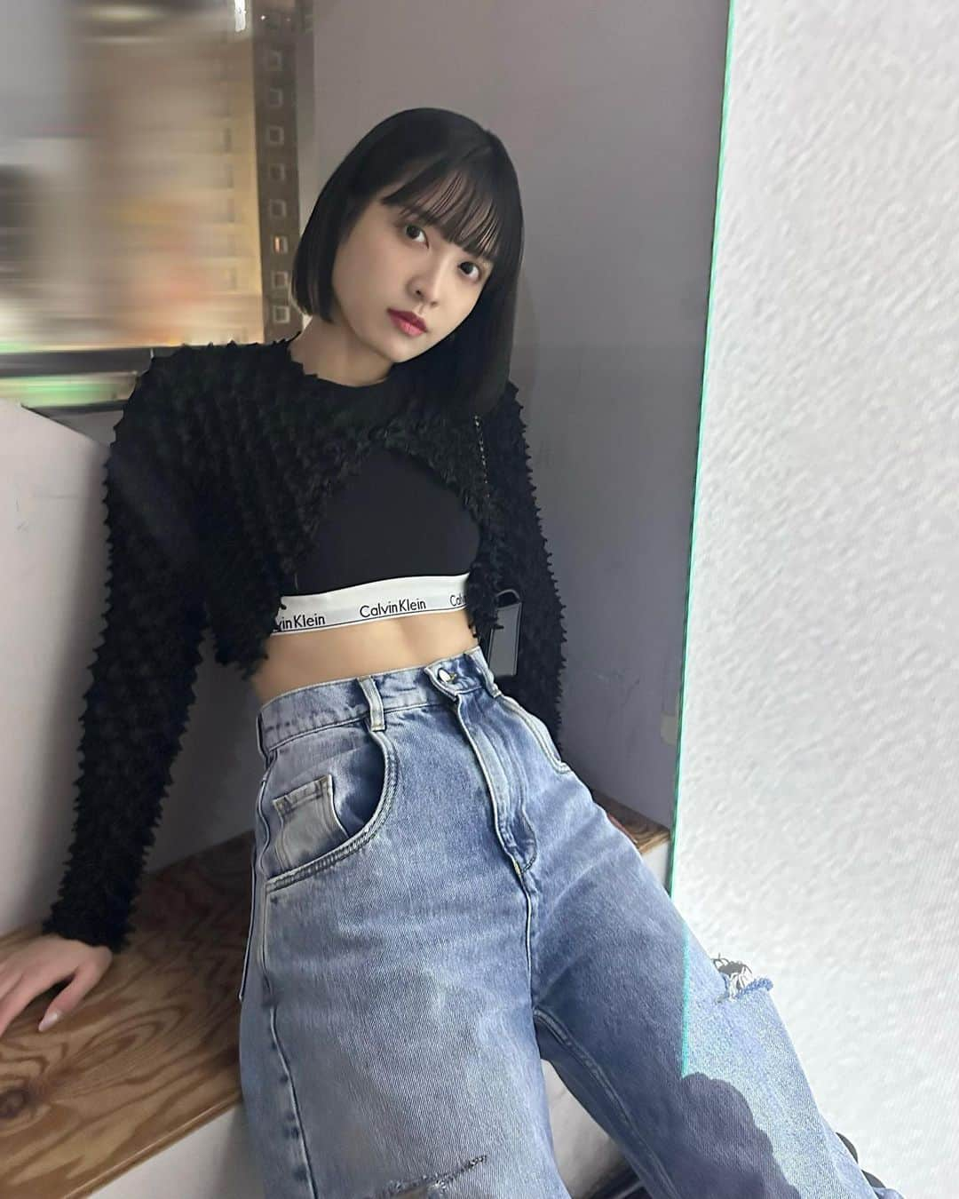 松本愛（まあぴぴ）さんのインスタグラム写真 - (松本愛（まあぴぴ）Instagram)「🤍🩶🖤 @calvinklein  #calvinklein  #PR」10月19日 22時25分 - aimatsumoto_45