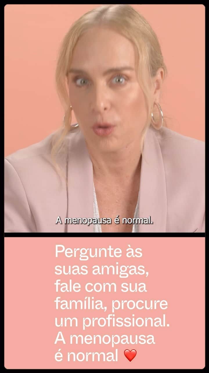 アンジェリカのインスタグラム：「Você tem vergonha da menopausa? 💁‍♀️ No episódio da semana, da MINA inbox, conversei abertamente com a @monicamartelli e @diariomenopausa sobre essa fase da vida e a luta contra os estigmas do envelhecimento. É uma jornada de autodescoberta e aceitação que todas nós enfrentamos em algum momento. Vamos celebrar cada fase da vida, porque a verdadeira beleza está na autenticidade. ✨💪   #MINAinbox #Menopausa #Autoaceitação」