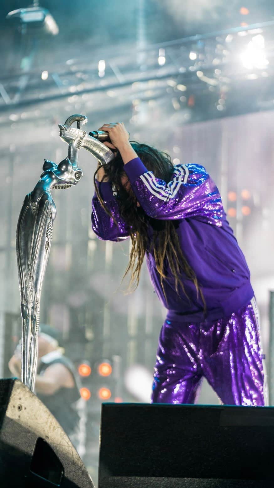 adidas Originalsのインスタグラム：「We’re thrilled to officially announce our KoRn x adidas Originals collaboration, launching October 27. This first collection is inspired by the iconic album, Life Is Peachy, celebrating the way KoRn has blurred the lines between music, culture, and fashion.」