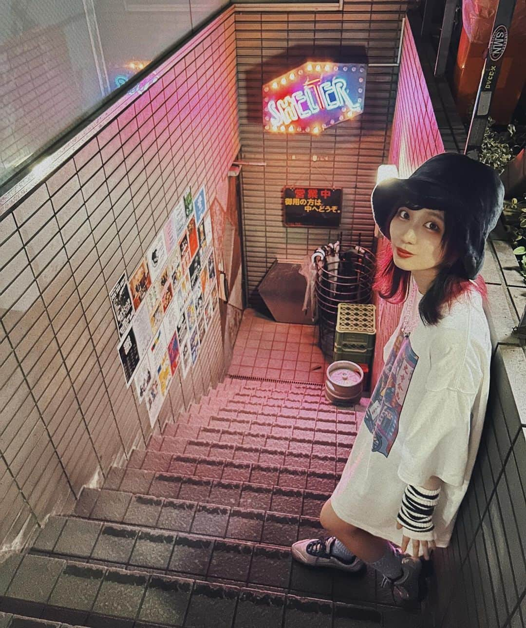 火寺バジル（魔法少女になり隊）のインスタグラム：「聖地 . . . . #ぼっちざろっく #bocchitherock #bocchitherockanime  #japanesegirl #animelover #ootd」