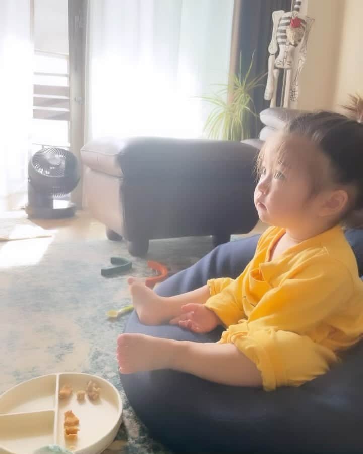 マリエのインスタグラム：「OlAがパクパク自分で食べているのは @lisakuwamon さんが作ったヴィーガンパンケーキミックスで作ったもちもち🥞 卵もいらない🤭 ミルクには無添加のオーツミルク🥛(オーツミルクは健康に良いって思ってる人も多いけど、添加物がいっぱいのものがほとんどだから気をつけて！)私のオススメオーツミルクはサブスクストーリーでも紹介してるよ！ @sweetsoblige で作るパンケーキはモッっちもちで大人が食べてもとまらない美味しさなの🤤 作りながら食べちゃうw 一袋で写真の分くらいできるよ！ #veganpancakes ❤️‍🔥 ちなみに、フライパンにもこだわりたい🍳ので見直してるんだけどなかなか検索🔍してこれだ！って答えにたどりつくの難しい🤨また調べあげてたどりついたら報告します！🫡」