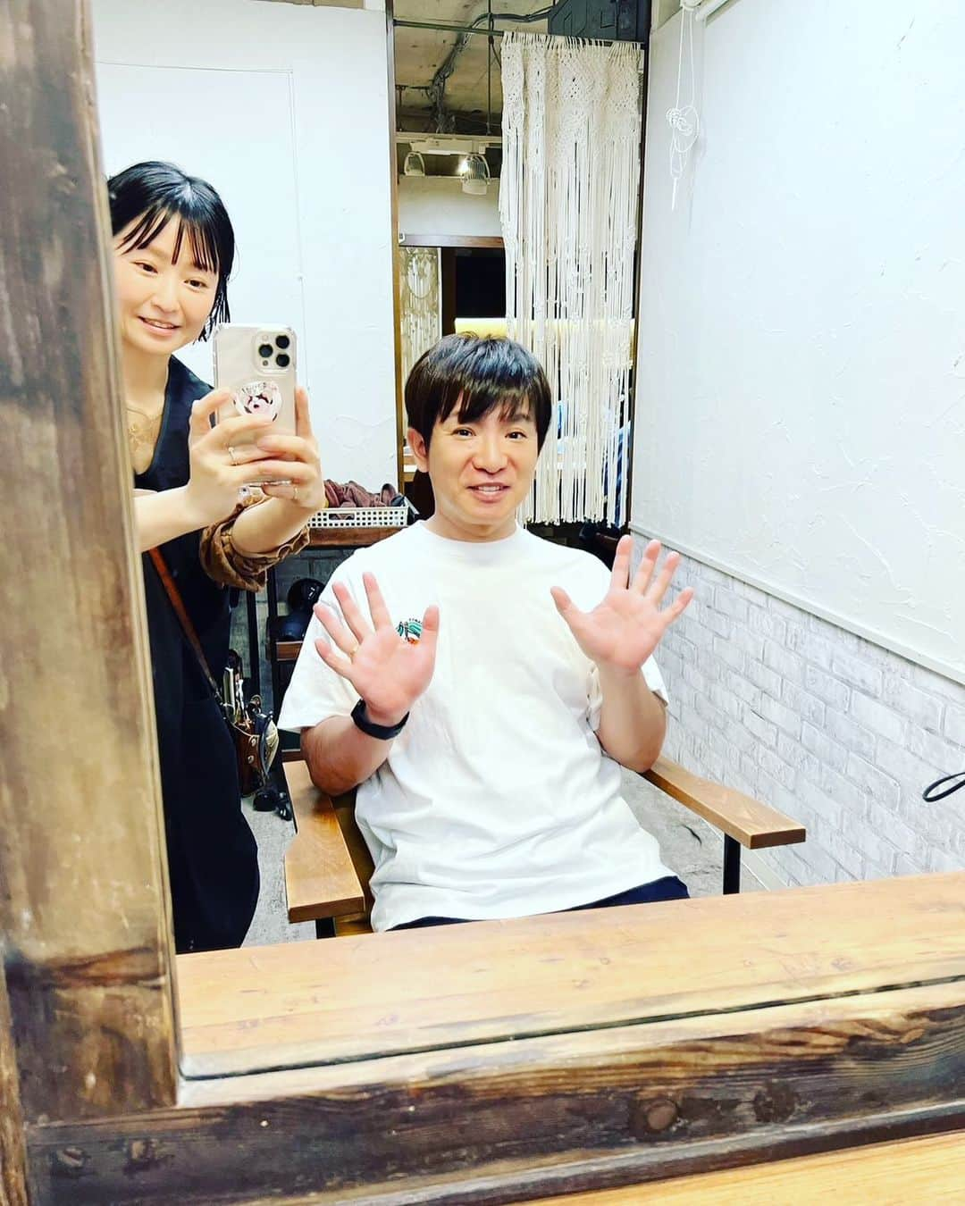 濱口優さんのインスタグラム写真 - (濱口優Instagram)「#美容院 #シュリット　#schritt」10月19日 23時51分 - hamaguchi_masaru