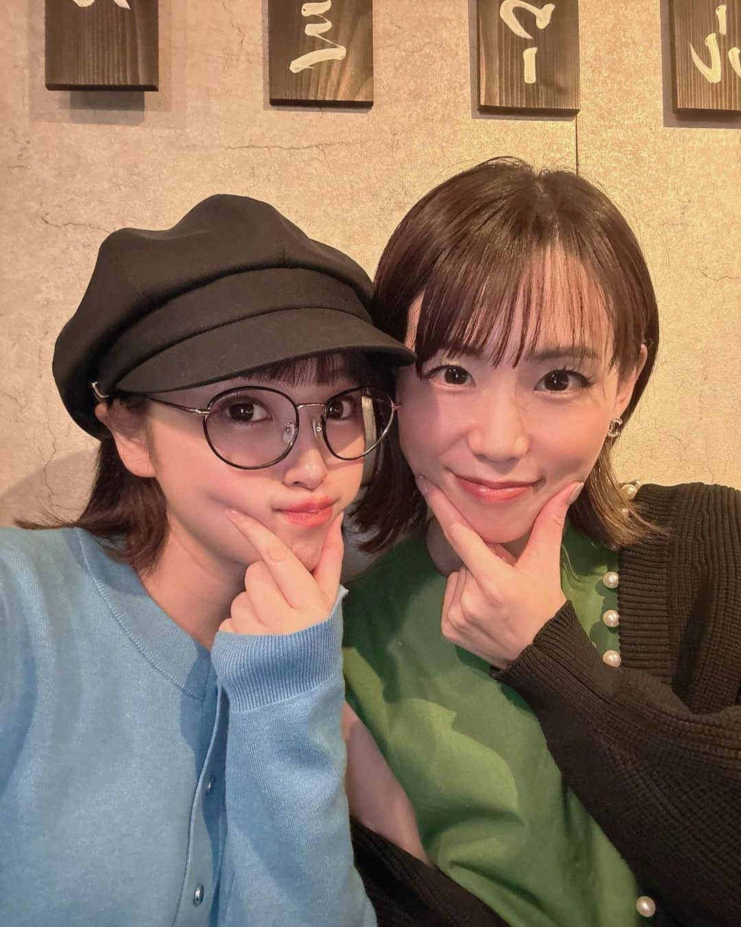 鈴木奈々さんのインスタグラム写真 - (鈴木奈々Instagram)「地元の親友あゆちゃんと🩵🩵 仕事おわって合流して焼肉たべに行ったよー✨ めちゃめちゃおいしかったー😋」10月19日 23時56分 - nana_suzuki79