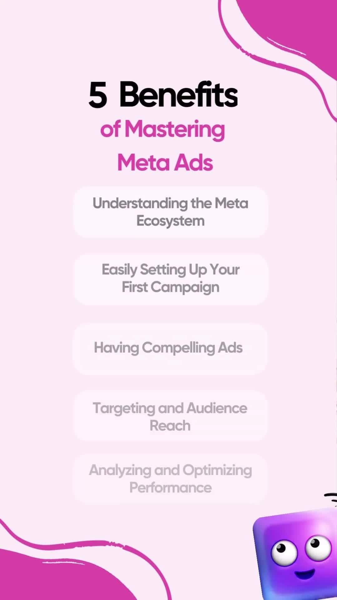 Iconosquareのインスタグラム：「As with anything new, navigating the world of #Meta #Ads can be a bit intimidating…  Luckily, all it takes is a little knowledge and the right #marketingtool and you can achieve some amazing things with it 🚀  Keep this handy #Reel of benefits as a resource for helping you master your #MetaAds!」