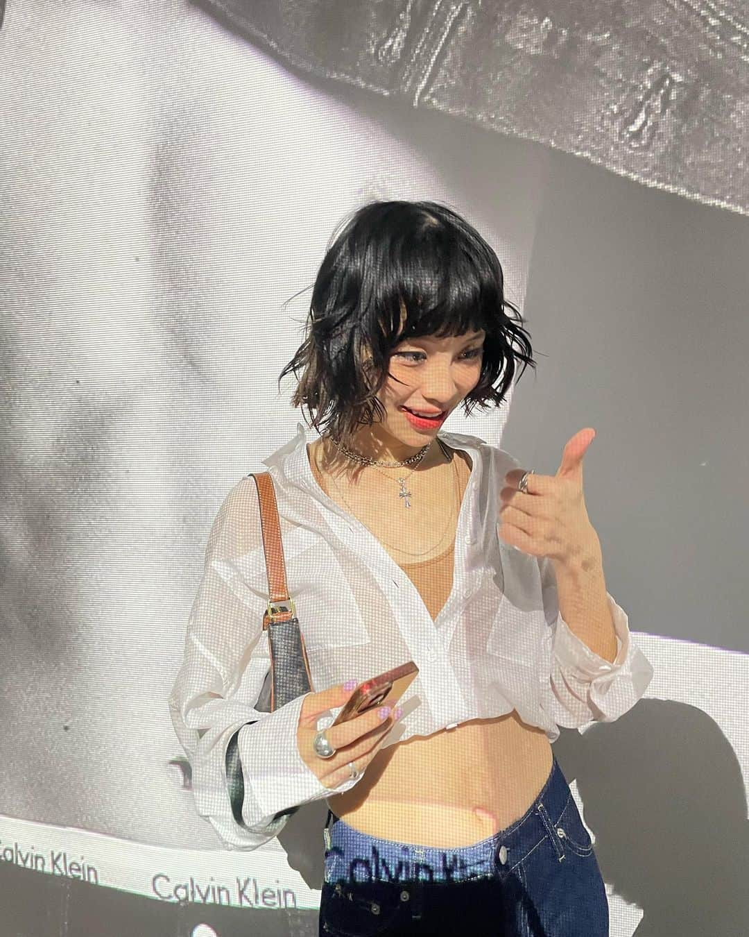 玖瑠実さんのインスタグラム写真 - (玖瑠実Instagram)「@calvinklein 🖤  #calvinklein #PR」10月20日 0時17分 - kurumi_0125_