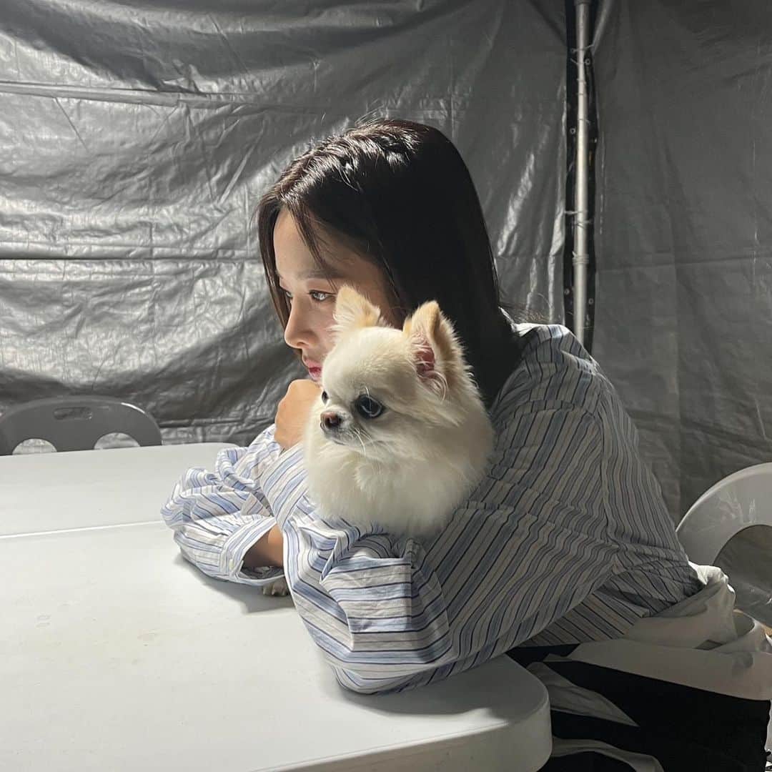 ソルジさんのインスタグラム写真 - (ソルジInstagram)「_ 사랑해🫶🏻  #2일간함께해줘서고마워요🐶❤️」10月20日 0時57分 - soul.g_heo