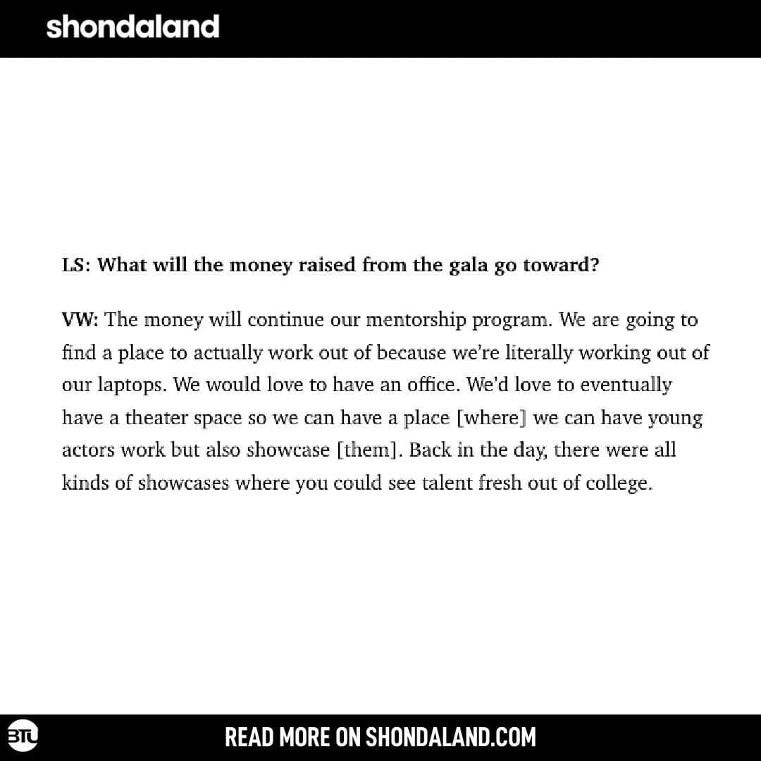 ヴァネッサ・ウィリアムスさんのインスタグラム写真 - (ヴァネッサ・ウィリアムスInstagram)「In a recent interview with Shondaland's Leigh Scheps (@leighscheps) , founding member Vanessa Williams recently shared  how Black Theatre United is working diligently to help transform Broadway - from the New Deal for Broadway to BTUs internship program.  ⠀⠀⠀⠀⠀⠀⠀⠀⠀ Williams also discusses BTUs upcoming gala, her venture into Broadway production, and her passionate dedication to driving change. ⠀⠀⠀⠀⠀⠀⠀⠀⠀ Read the full article on: shondaland.com or hit the link in stories.  Gala Ticket #linkinbio ⠀⠀⠀⠀⠀⠀⠀⠀⠀ #BTUGala2023 #shondaland #blacktheatreunited #btu」10月20日 1時28分 - vanessawilliamsofficial
