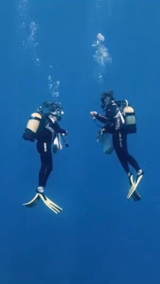 Coronaのインスタグラム：「“I have lived in French Polynesia for five years now and in just that short period of time I’ve seen a dramatic and frightening change in the ecosystem. This seemingly foreign world is far more closely tied to our lives on land than we could have imagined.”   Our marine ecosystem is much more fragile than we realize. From coral, to clown fish and sharks, learn how each species within this interconnected system rely on the other.   Join @moore_rachel as she amplifies the crucial voices of key scientists within these spaces.   Watch ‘Turning Tides’ now to learn more.   #ThisIsLiving   📸 : @emmett_sparling @moore_rachel @downtofilm」