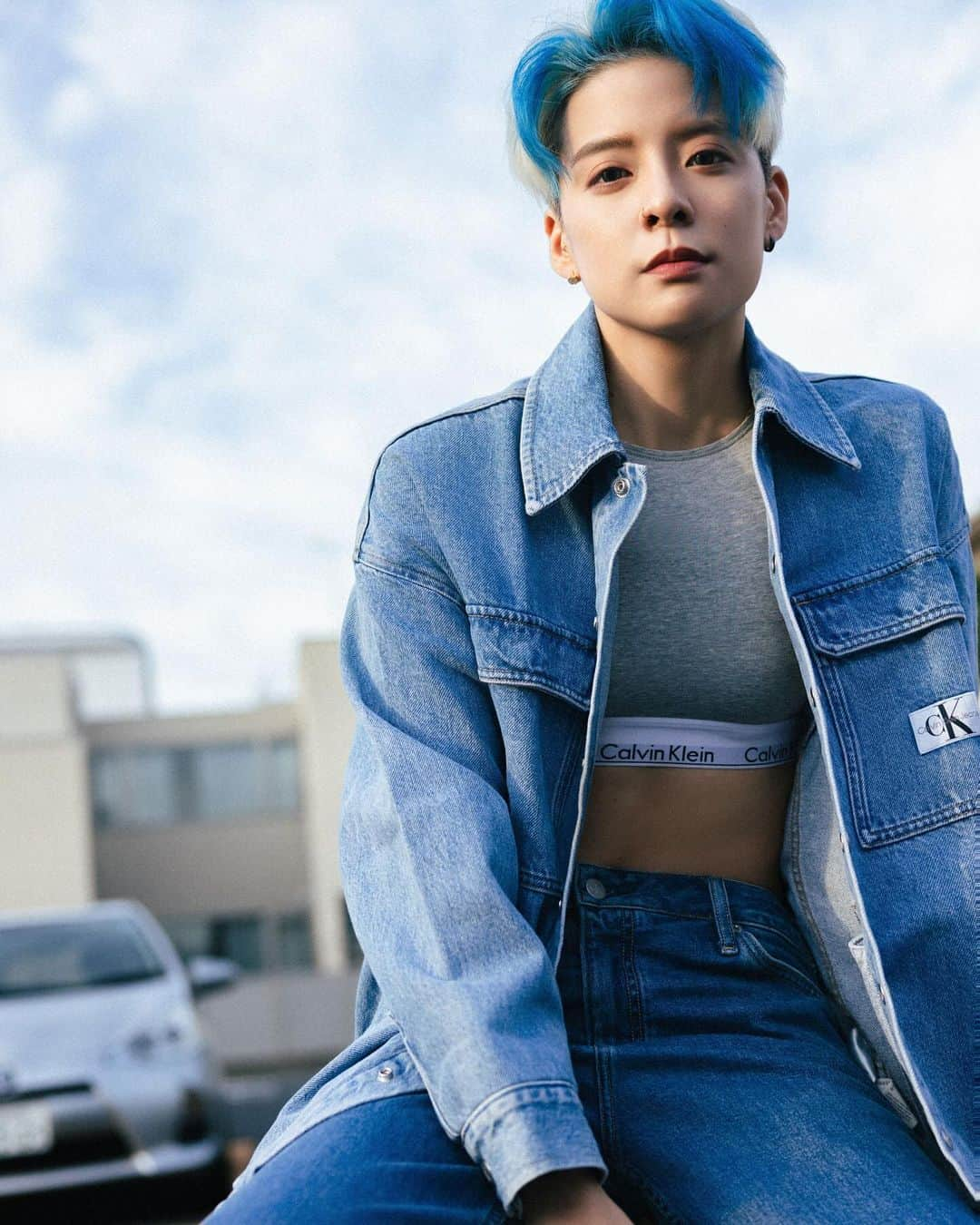 アンバー さんのインスタグラム写真 - (アンバー Instagram)「✌️ #mycalvins」10月20日 2時34分 - amberliu