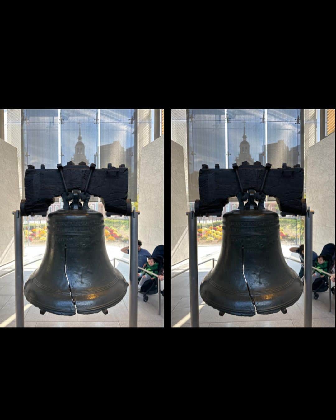 ブライアン・メイさんのインスタグラム写真 - (ブライアン・メイInstagram)「Being a tourist ! Liberty Bell was calling ! Stereo opportunities !!! Love #philadelphia PA —- Bri」10月20日 2時35分 - brianmayforreal