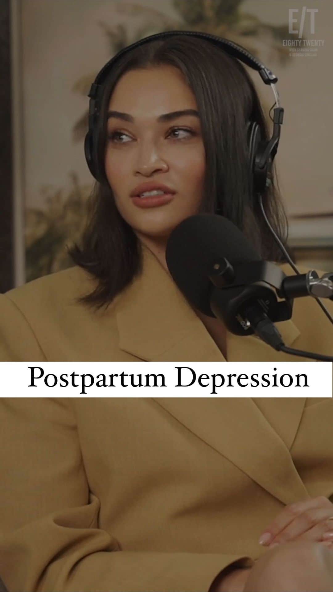 シャニーナ・シャイクのインスタグラム：「On the very first episode of Eighty Twenty, @shaninamshaik gives us a very candid account of her postpartum experience, and dealing with depression following the birth of her son Zai.   Listen to a new episode of @eightytwentypod every Wednesday on your favorite platform. Link in bio 🔗」