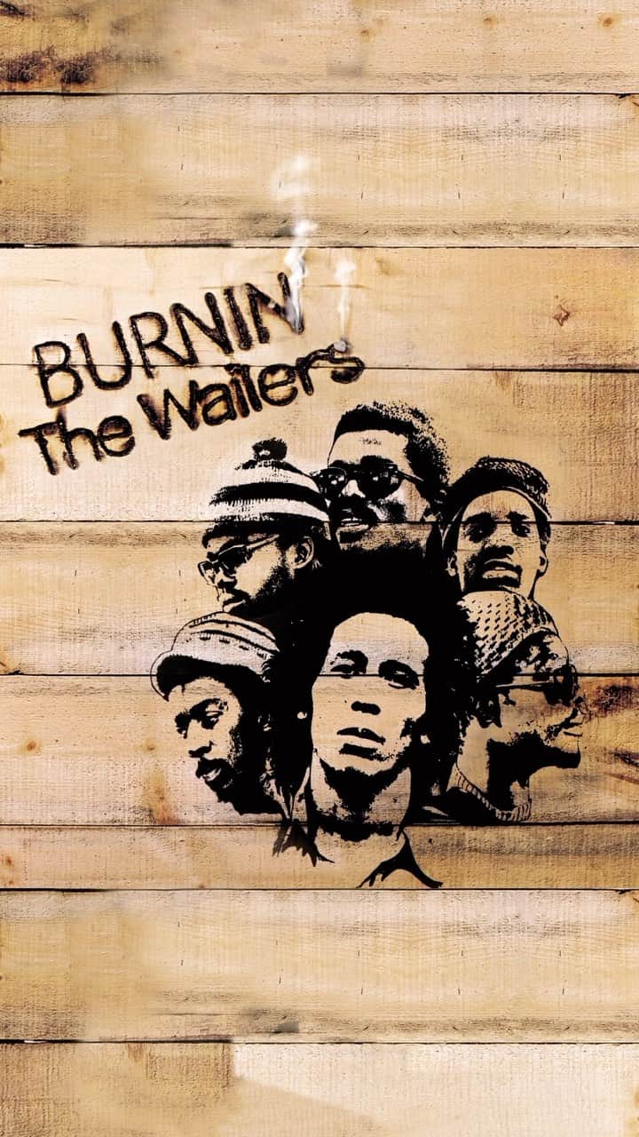 ボブ・マーリーのインスタグラム：「Celebrating the 50th anniversary of The Wailers’ iconic #Burnin album today! Burnin’ includes classics like “Get Up Stand Up”, “I Shot The Sheriff” and “Burnin’ and Lootin’”, and was the final album released as ‘The Wailers’ before Peter & Bunny left to pursue solo careers, after which all future albums would be credited to ‘Bob Marley & The Wailers’. #bobmarley #todayinbobslife  📻🎶 Burnin’ is now also available in Dolby Atmos on @applemusic (link in story)!  #reggae #reggaealbum #wailers #thewailers #todayinhistory #todayinmusichistory #musichistory #1973」