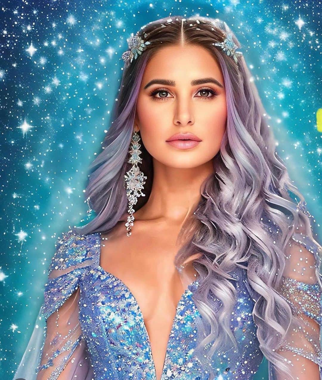 Nargis Fakhri のインスタグラム：「Someone made an AI image of me. Thank you who ever this was. It looks amazing ! I’m posting it on my birthday. Happy Birthday to me. Leave a comment if you made this so i can thank you. 😍❤️🙏🙌🏽😎」