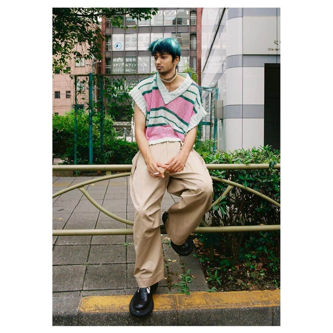 TEPPEIのインスタグラム：「…   BASE MARK 2024SS.  All Produced by Shiho Kaneki @basemark_official   AI-Generated by @zaiyen.co @haraken.ta   Direction by @stylist_teppei  Shot by @_tanase  Styled by @stylist_teppei   Creative Produced by @shin1551   #Basemark」