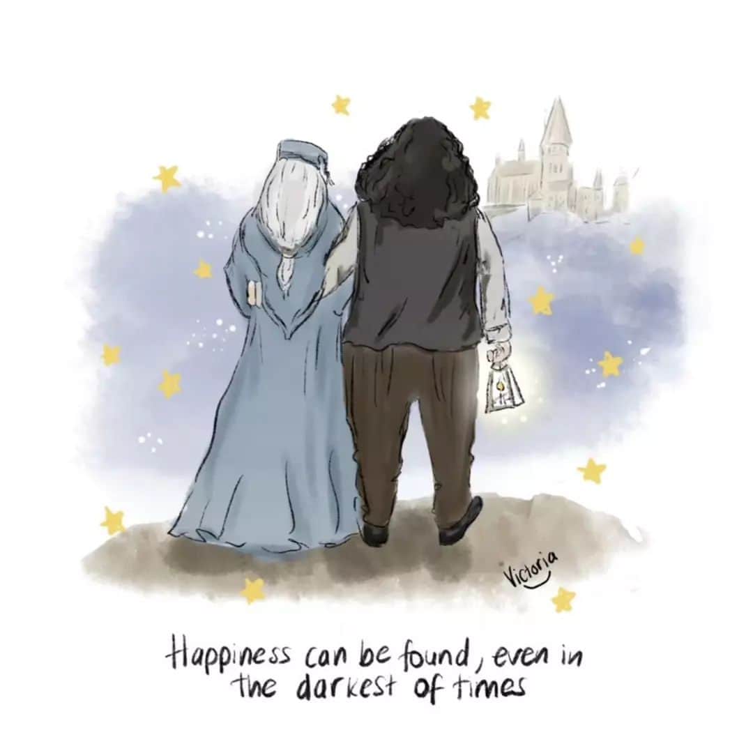 ダニエル・ラドクリフ（ファンアカウント）のインスタグラム：「Happiness can be found even in the darkest of times」
