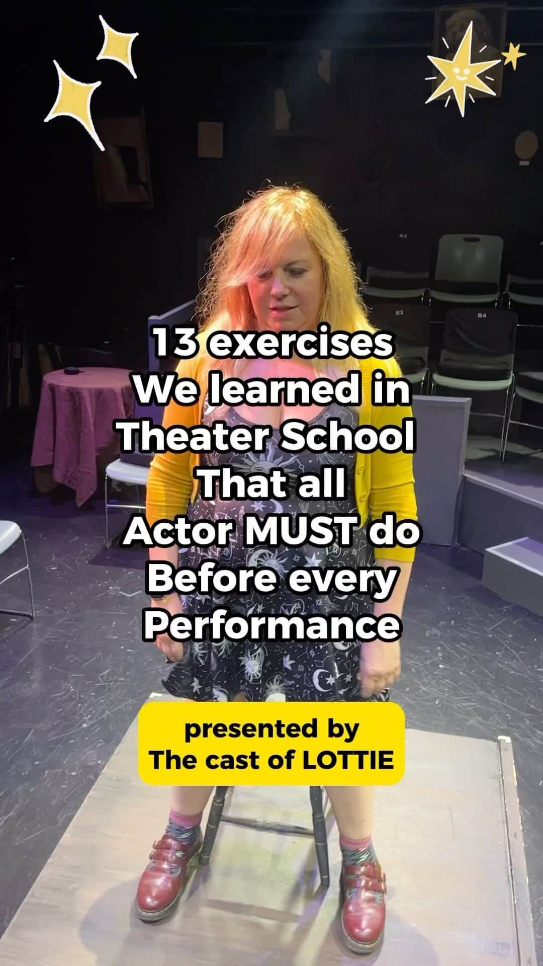 カーステン・ヴァングスネスのインスタグラム：「13 exercises we learned in Theater School that all actors MUST do before every performance presented by the cast of Lottie Plachett took a Hatchet! We’ve got shows Fri, Sat, Sun, Mon thru Oct 30 at the LA LGBT center! Murder! Laughs! Downstairs feelings of all kinds! #lgbtq #fyp #foryou #foryoupage #theater #lizzieborden」