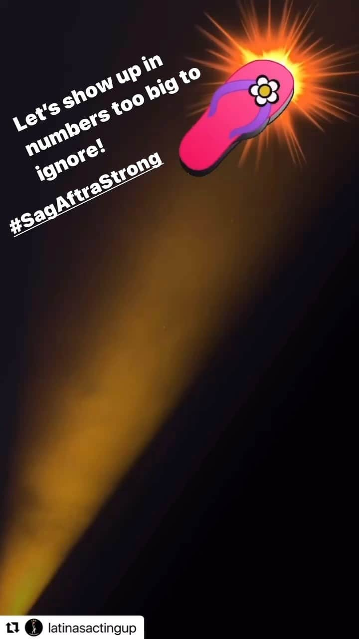 コンスタンス・マリーのインスタグラム：「Let’s do it!!! TOMORROW IS DAY 99!! WE ARE READY TO GET BACK TO WORK! @sagaftra US READY TO NEGOTIATE! But, Big Studios and AMPTP walked away from negotiations and still haven’t returned! Until then,,,  We will be at Fox Studios! We WILL BE loud! We will dance, We will chant, WE WILL NOT go quietly into the night! ✨💪🏽💃🏽✨ We fight for fair wages! We fight for protections from AI. We. Are. Union. Strong. ✨✊🏽✊🏼✊🏾✊✊🏿✊🏼✊🏻✨ #SagAftraStrong  #Repost @latinasactingup  CALLING ON CHANKLA POWER! Tomorrow is Day 99 and the Chankla signal is beaming! We must show our most resolved stance at this moment! Bring your loudest self, bring other members, bring whoever believes in the mighty LATINA!! Flashdance, flags, and your voices!!!! 💃🏽💪🏽✊🏼🙌🏻👏🏿  Hope to see you there!! #Thursday #ThursdayMotivation」