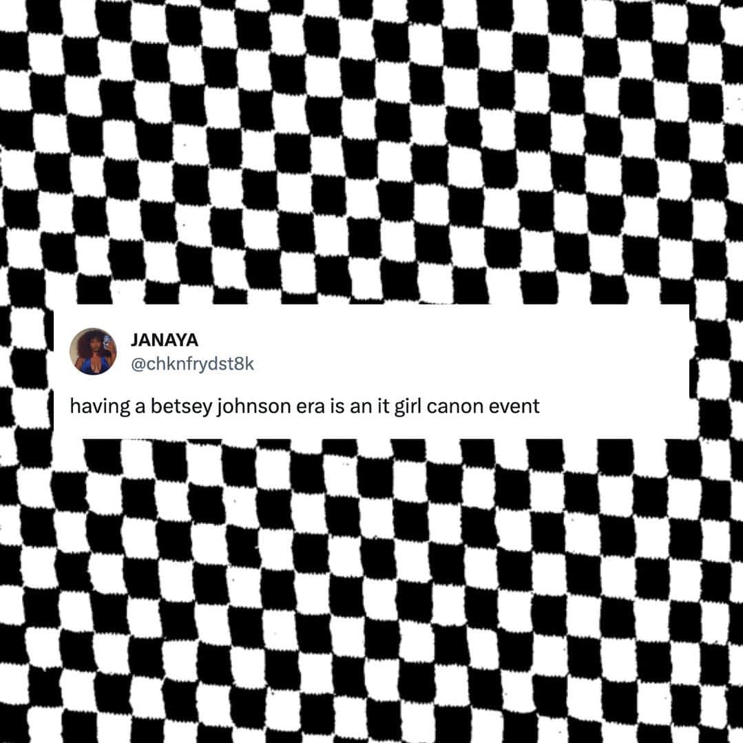 ベッツィジョンソンのインスタグラム：「We don't make the rules 🤷‍♀️」