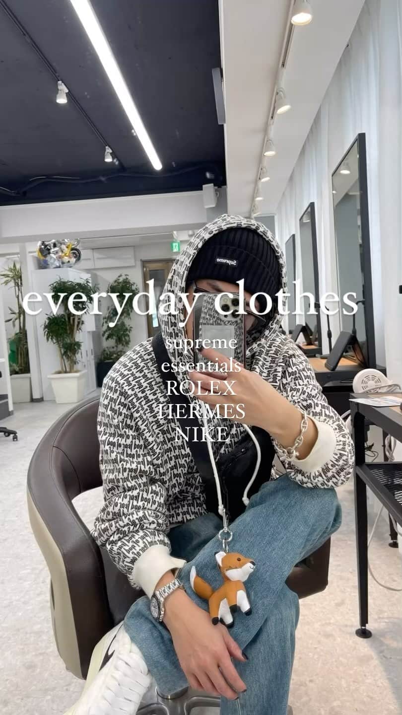 加代憲康のインスタグラム：「everyday clothes 💫」