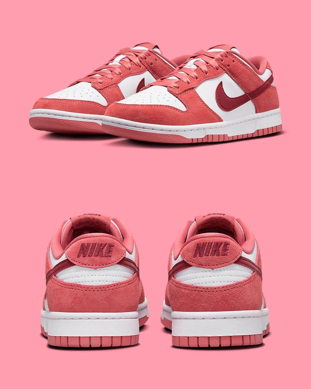Nice Kicksさんのインスタグラム写真 - (Nice KicksInstagram)「Nike has some Dunk heat for the ladies this Valentine’s Day 👀💖  @nicedrops: 1/29 for $115 🗓️」10月20日 8時53分 - nicekicks