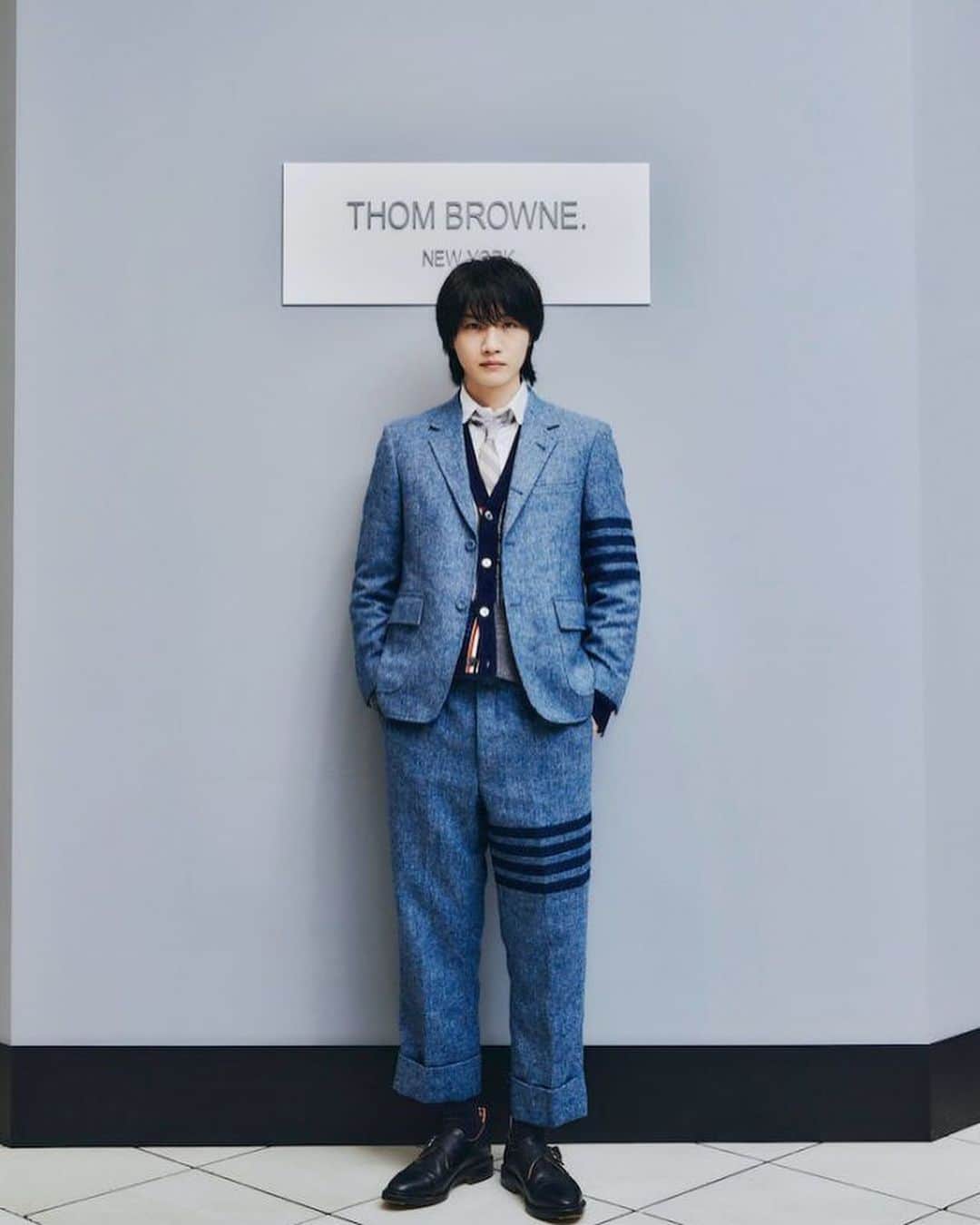 Apparel-web.comさんのインスタグラム写真 - (Apparel-web.comInstagram)「「トム ブラウン」設立20周年を記念したカプセルコレクションイベントにセレブリティが来場 #TOHMBROWNE  #富永愛　#森星　#UTA #桜田通 @thombrowne」10月20日 14時37分 - apparelweb