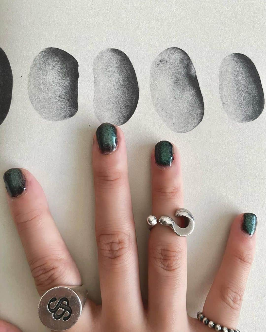 加藤優希さんのインスタグラム写真 - (加藤優希Instagram)「. . つめえええ . #nail #ring .」10月20日 9時24分 - yukikato29