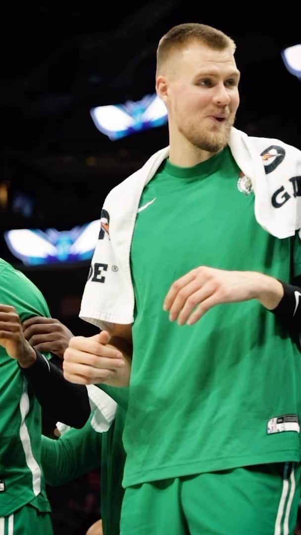 ボストン・セルティックスのインスタグラム：「#CelticsWin」