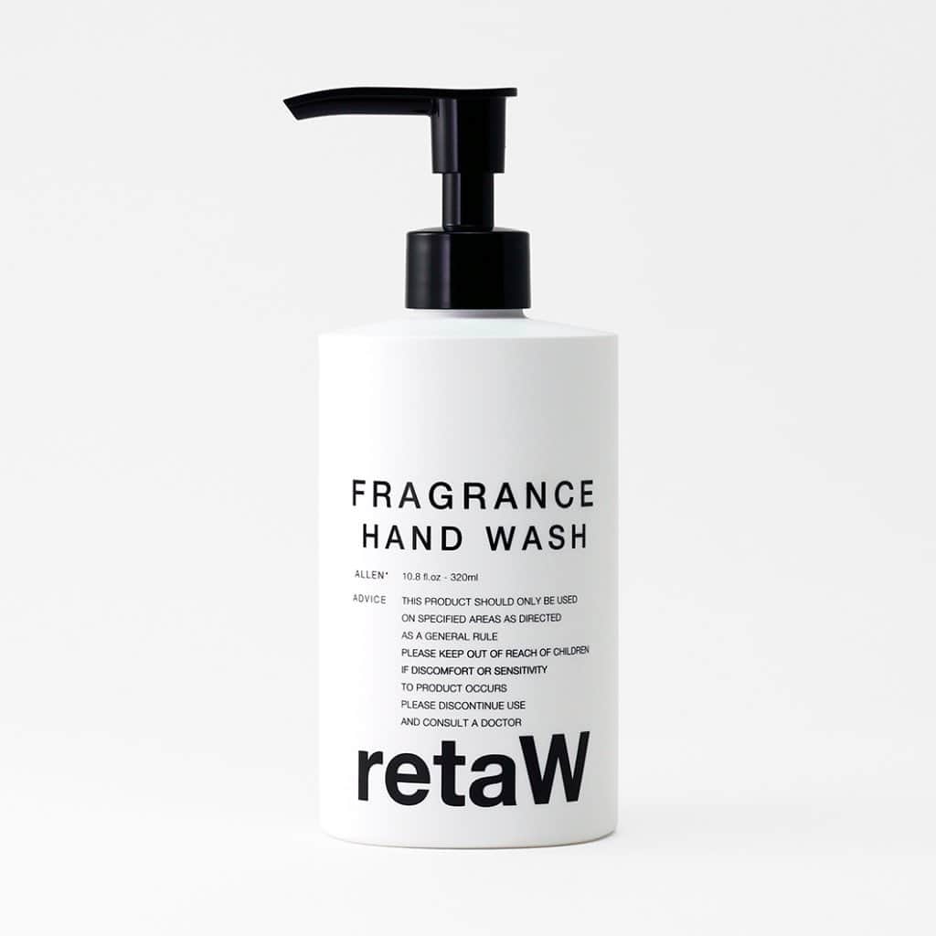 リトゥのインスタグラム：「Restock / Fragrance Hand Wash ALLEN*, EVELYN* #retaW #retaWtokyo #retaWstoreHARAJUKU #retaWstoreTSUBAME」