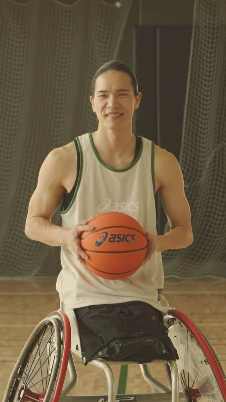 ASICS Americaのインスタグラム：「We're honored to welcome wheelchair basketball player @iamrenshichokai to the ASICS family.  💬 "Aiming for a higher level, we will take on new challenges together." #SoundMindSoundBody」