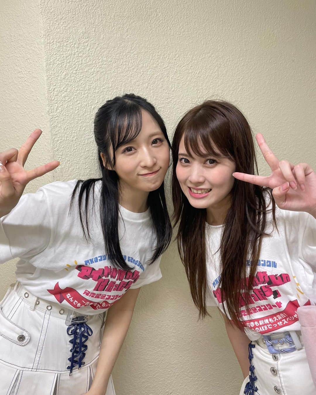 岡部麟さんのインスタグラム写真 - (岡部麟Instagram)「ちゃんおぐ🫶🏻🌰  #akb48 #武道館  #akb48武道館  #アイドルなんかじゃなかったら  #小栗有以 #岡部麟」10月20日 23時49分 - beristagram_1107