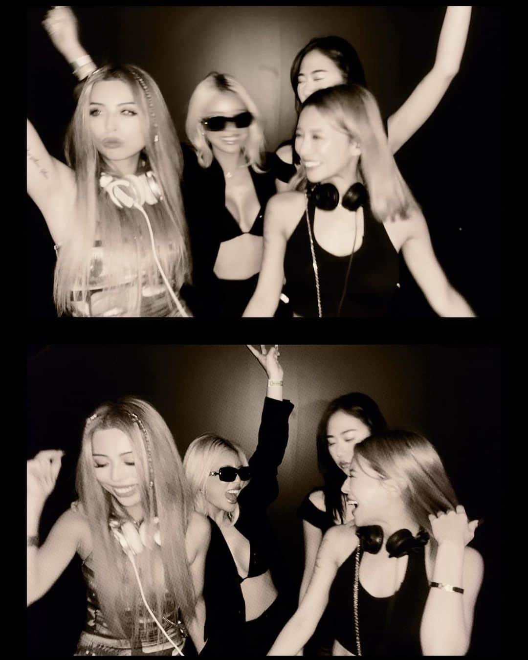 のインスタグラム：「GAL DJ’s🖤💗　  @boooo1114music  @kt__emma  @_052k  @ayakateen821   #luvit💕 #gal #femaledj #dj #djlife」