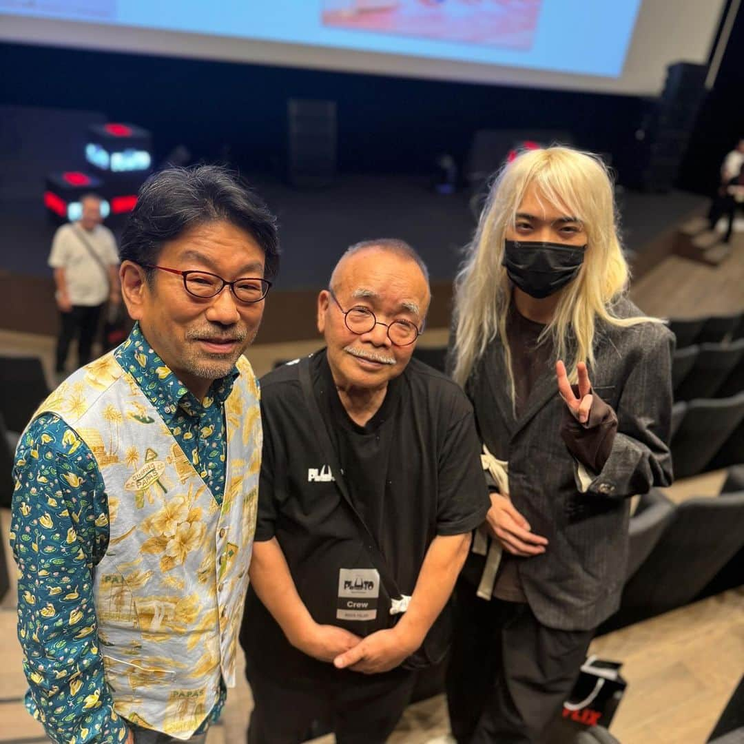 FashionDreamer Dさんのインスタグラム写真 - (FashionDreamer DInstagram)「#PLUTO #Netflix Today in Japan there was an anime screening. I was happy to be exposed to the world of anime and its super creaters.😆 I can't wait to see the next episode. 🤤」10月20日 22時35分 - d_japanese