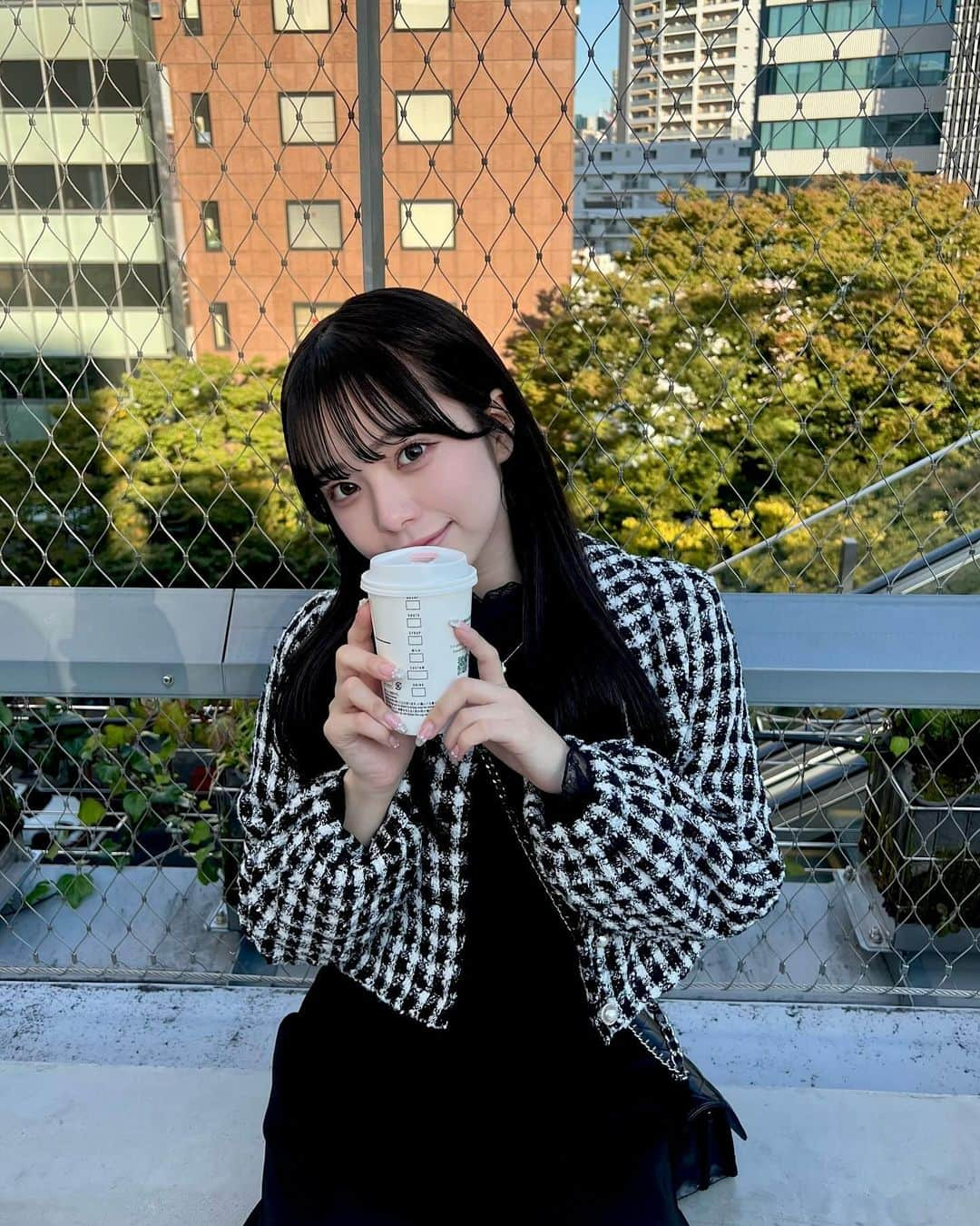 増田彩乃のインスタグラム：「˖ ࣪⊹ ♡ ˖ ࣪⊹  初めてパッションティーを飲んだら すごく美味しかったです！🫖💭♡  マネージャーさんと 🫶🏻ハート🫶🏻 作ってみました〜！ どうですｶﾅ ?」