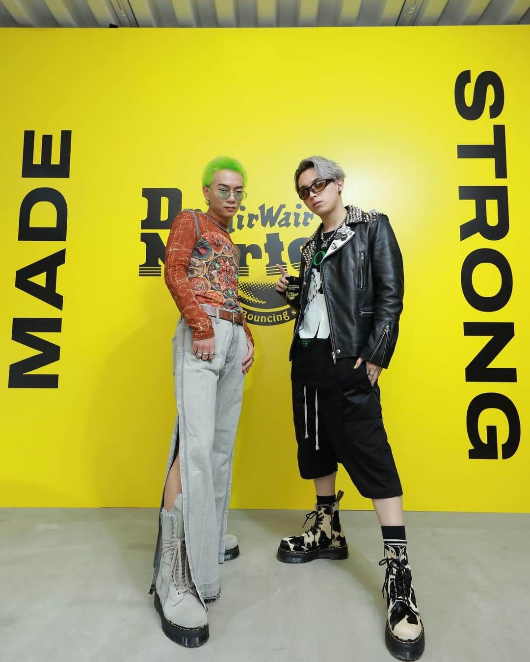 山田海斗さんのインスタグラム写真 - (山田海斗Instagram)「Dr. Martens MADE STRONG TOKYO  @drmartensofficial @drmartens_japan   Coreくんにも会えた、雄大にもバッタリ会った🥷🏿  #drmartens  #wearemadestrong」10月20日 22時32分 - kaito_yamada_nb