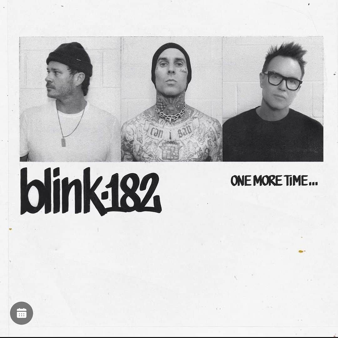 トム・デロングのインスタグラム：「NEW ALBUM OUT TODAY! Thank you @markhoppus and @travisbarker for the wonderful experience of making our best yet 🤘🏼🤘🏼🤘🏼🤘🏼 @blink182」