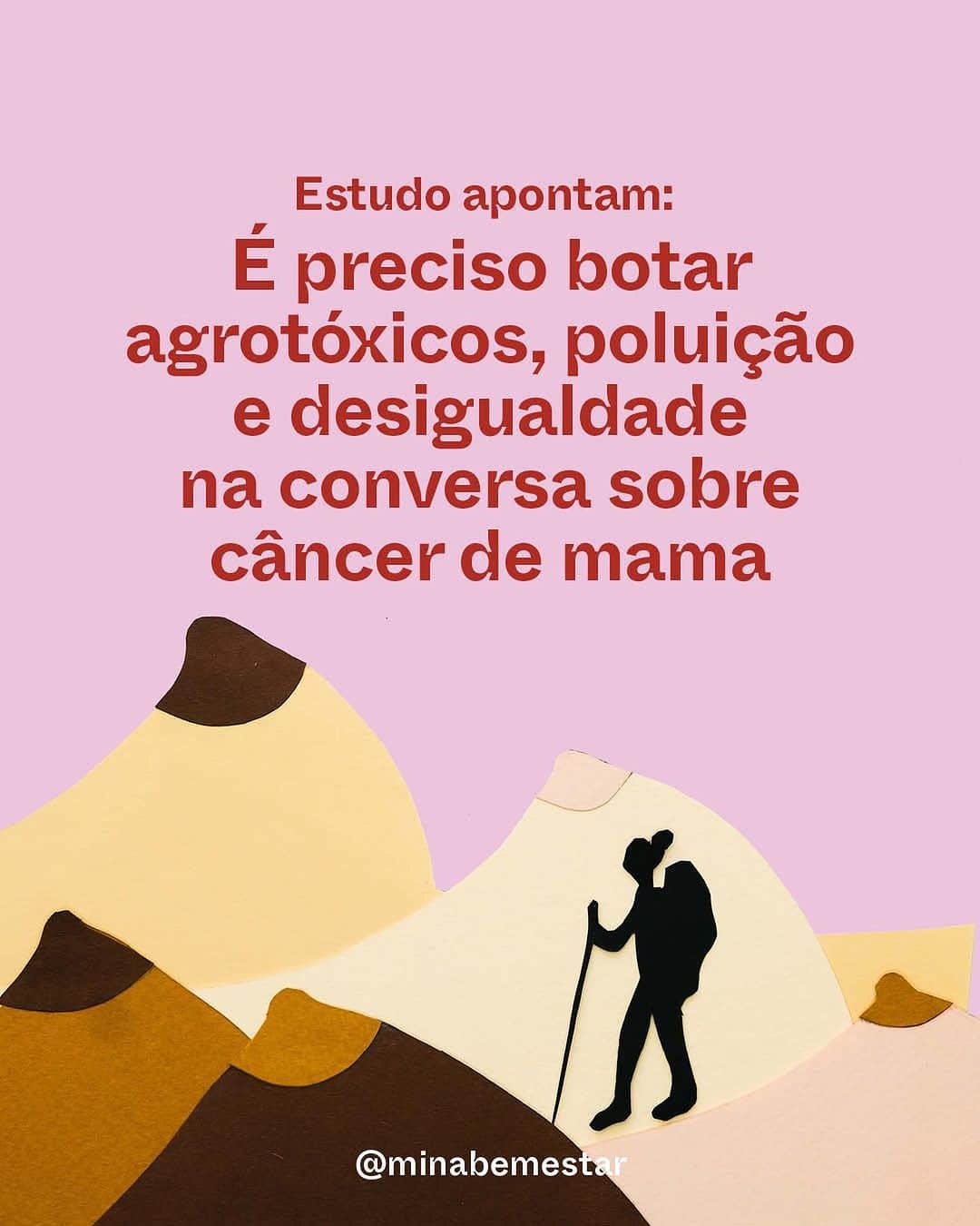 アンジェリカのインスタグラム：「Claro que o fator genético é importante, mas cada vez mais as pesquisas apontam que para combater o câncer de mama é preciso botar outros fatores na mesa. Sedentárismo, alcoolismo e tabagismo também já estavam nessa lista e, hoje, há indícios de que cidades poluídas e uma alimentação regada a agrotóxicos podem contribuir para o surgimento do câncer. Cada vez mais fica claro que tratar a doença como um problema coletivo é fundamental. Vem no link da bio da @minabemestar para ler a reportagem completa.」