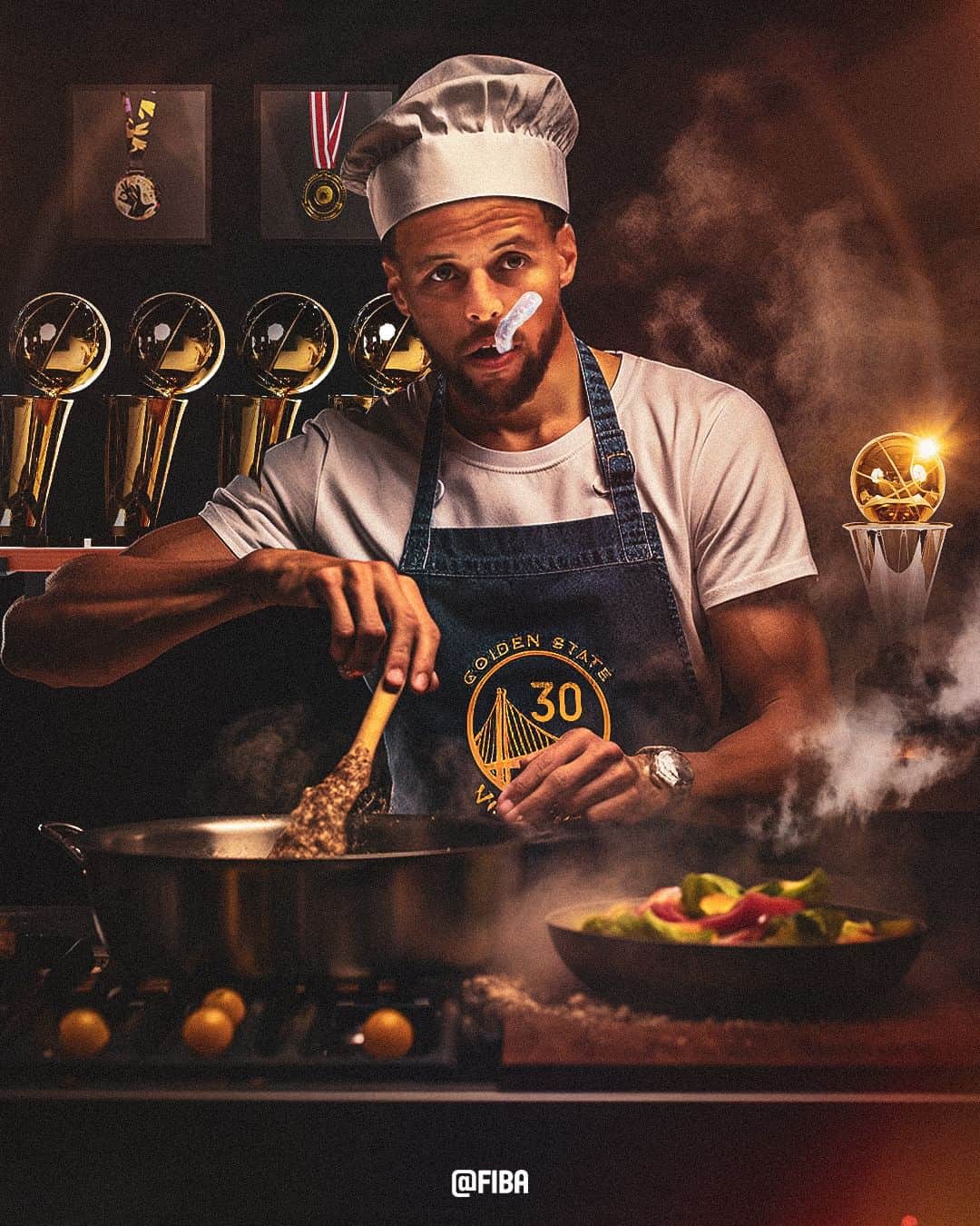 FIBAのインスタグラム：「Another season of cooking is coming 👨‍🍳  #InternationalChefsDay」