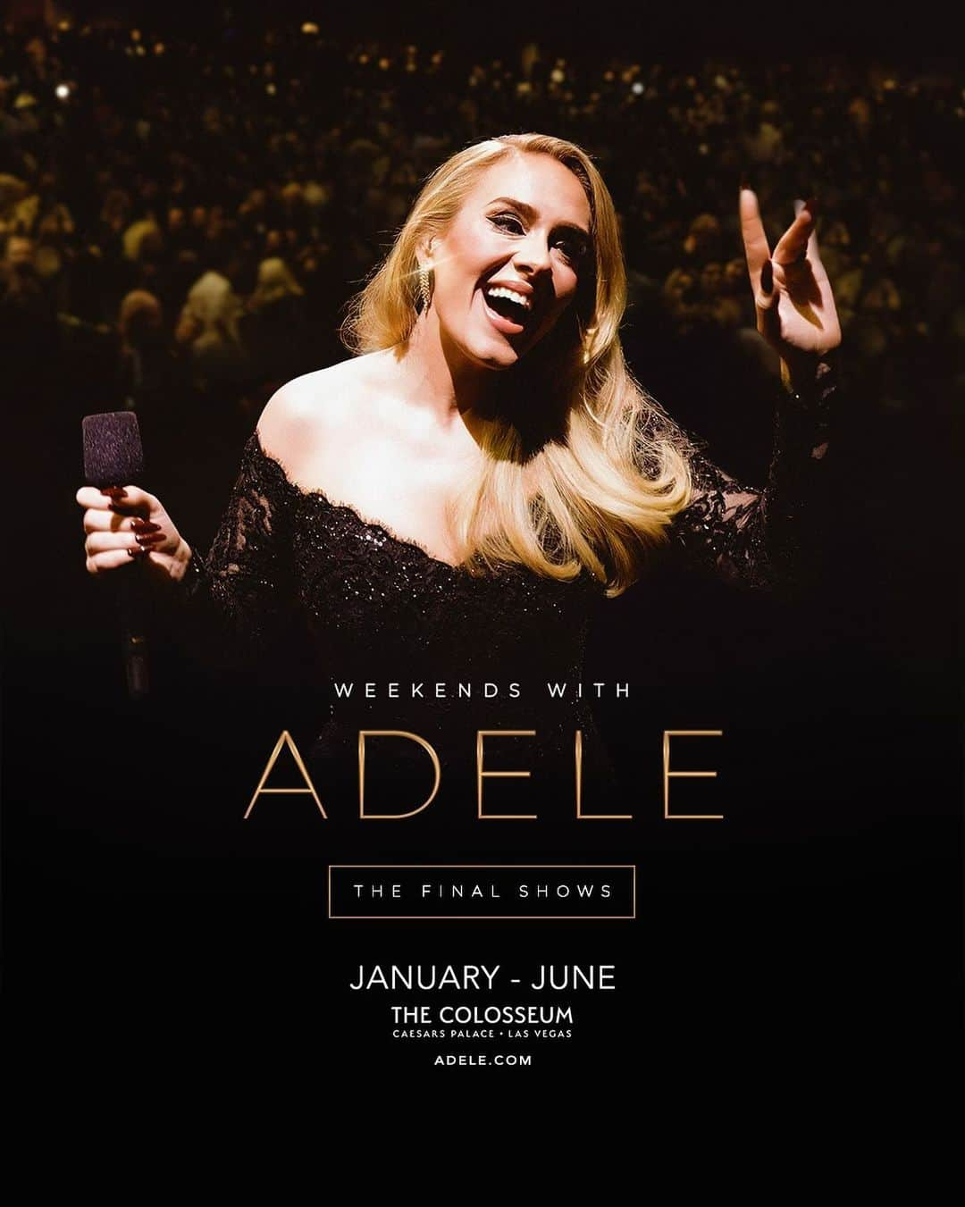 アデルのインスタグラム：「Tickets go on sale 26th October, for more information and to register for tickets, please go to: https://registration.ticketmaster.com/adele」