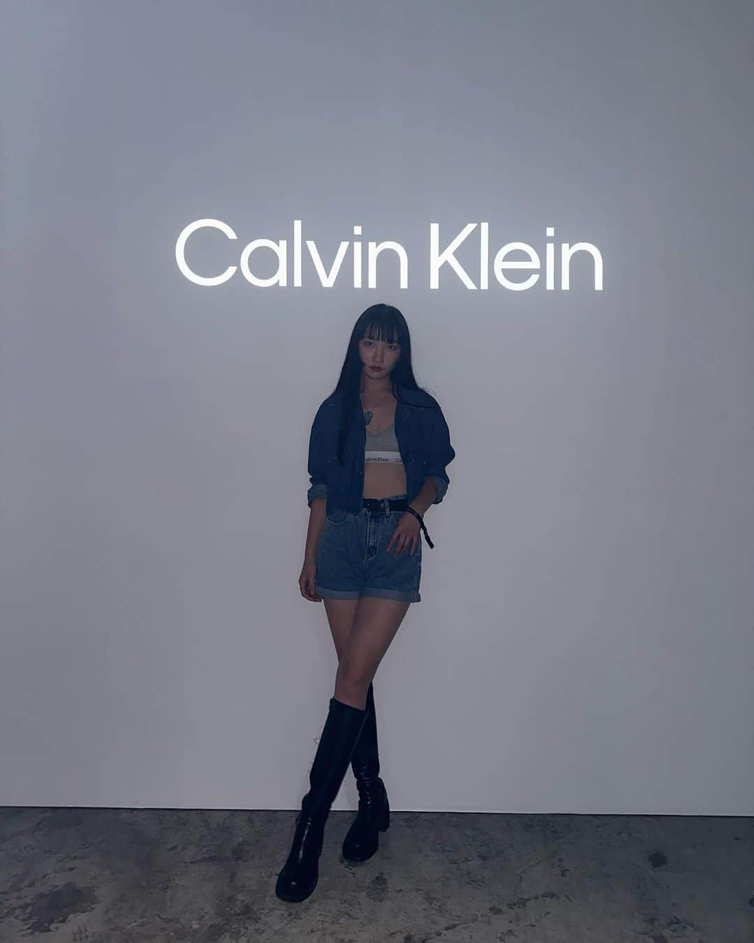 伊吹捺未さんのインスタグラム写真 - (伊吹捺未Instagram)「. Calvin Kleinグローバルイベントに参加してきました🤍 . . シックでかっこいい空間とっても素敵でした😌 . #calvinklein  . .」10月20日 23時01分 - natsumi_ibuki
