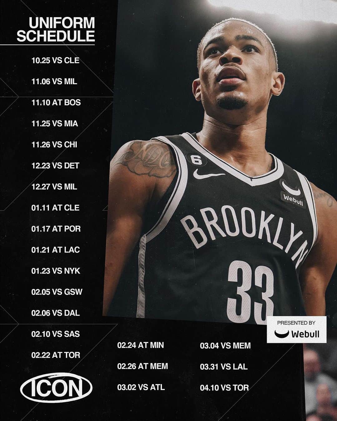 Brooklyn Netsさんのインスタグラム写真 - (Brooklyn NetsInstagram)「So you can plan accordingly 👕」10月20日 23時19分 - brooklynnets